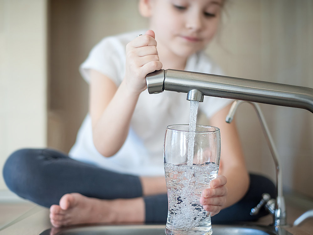 Sauberes und entkalktes Leitungswasser dank DITECH Haustechnik.
